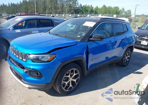 2024 Jeep Compass Limited 4X4 from USA, damaged, VIN 3C4NJDCNXRT125377